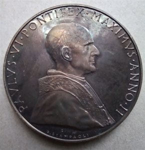 Medaglie Papali 
Paolo VI ... 