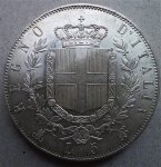 Vittorio Emanuele II

5 Lire 1871 ... 